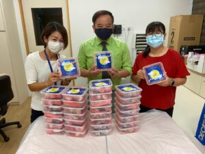 Families enjoying the Mid-Autumn Festival experience