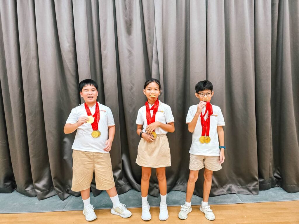 3-category student champions