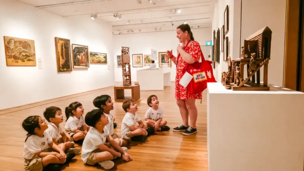 Learning Through Art and Play at the National Gallery Singapore